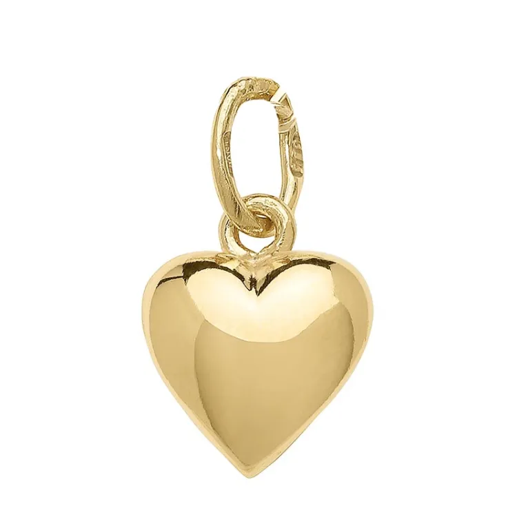 7 x 8 mm Herz Anhänger aus 8 Karat Gold - Amoré