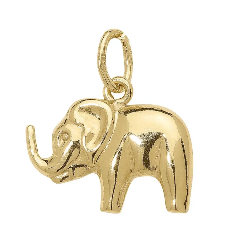 Elefant Anhänger aus 8 Karat Gold - Gold Collection