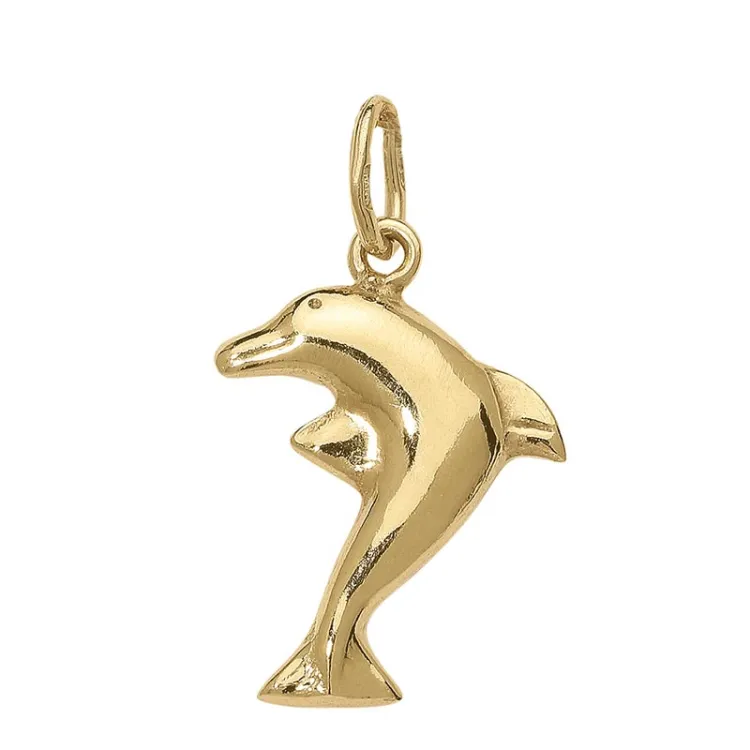 Delfin Anhänger aus 8 Karat Gold - Gold Collection