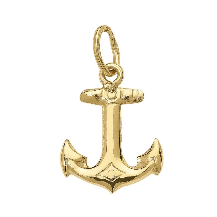 Anker Anhänger aus 8 Karat Gold - Gold Collection