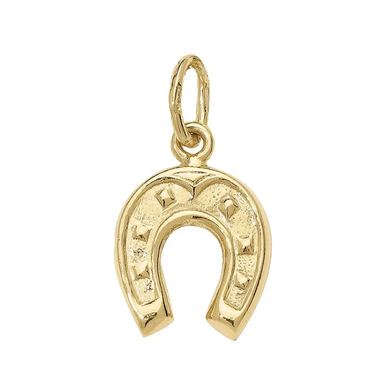 Elegant Hufeisen Anhänger aus 8 Karat Gold - Gold Collection