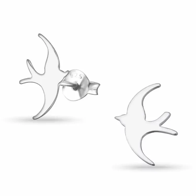 Schwalbe Ohrringe in Silber - Little Ones