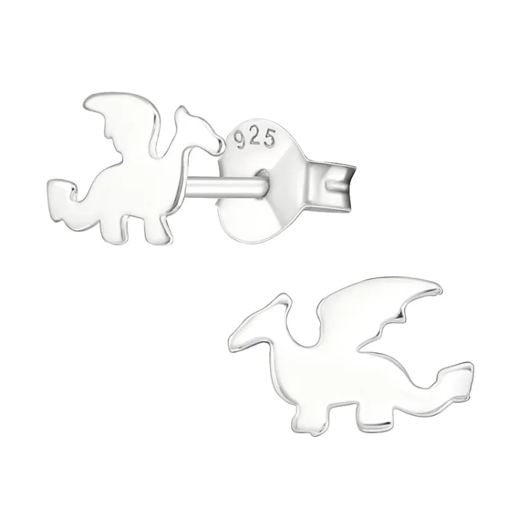 Drachen Ohrringe in Silber - Little Ones