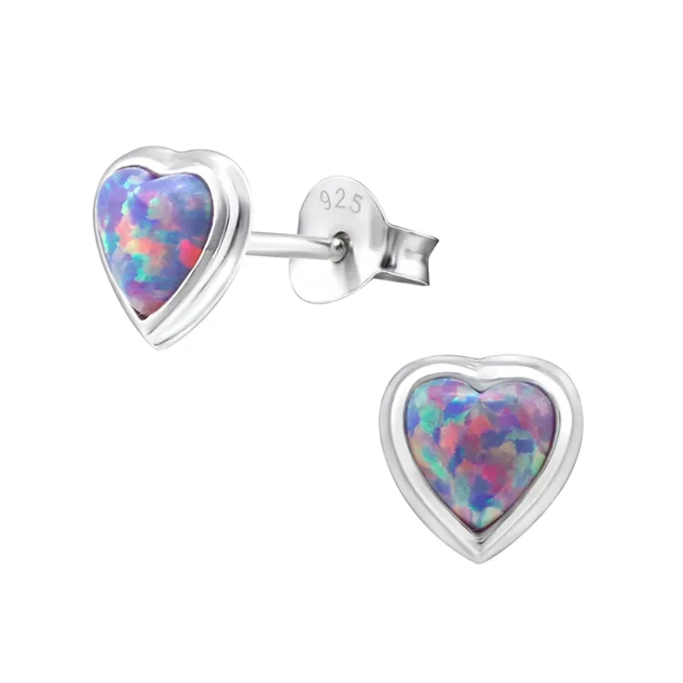 Opal Ohrringe in Silber