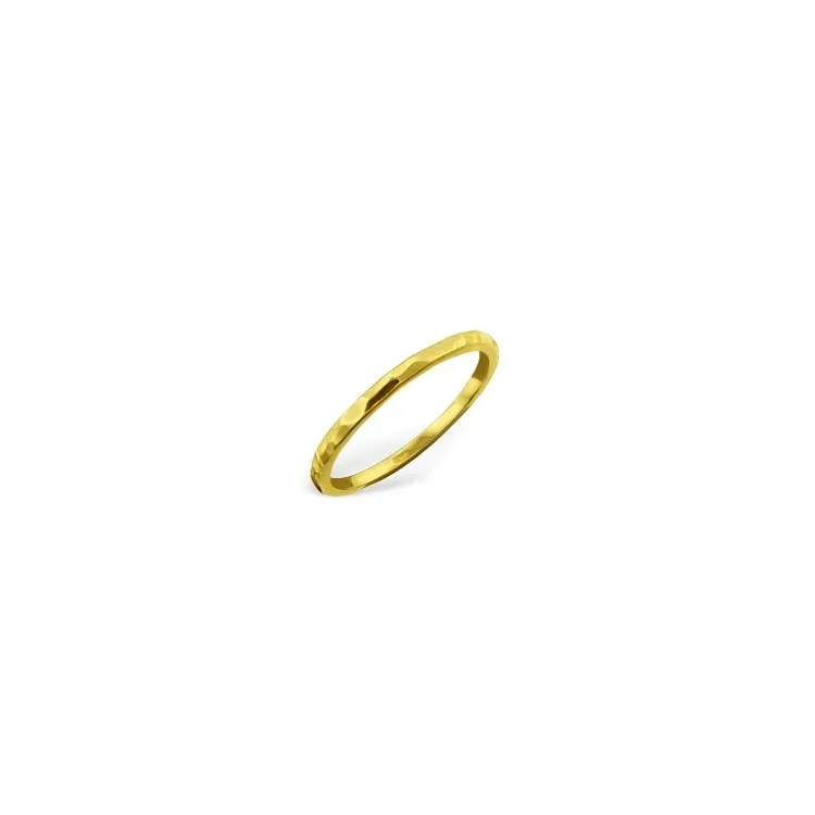 Vergoldetem glieder ring aus vergoldetem Sterlingsilber