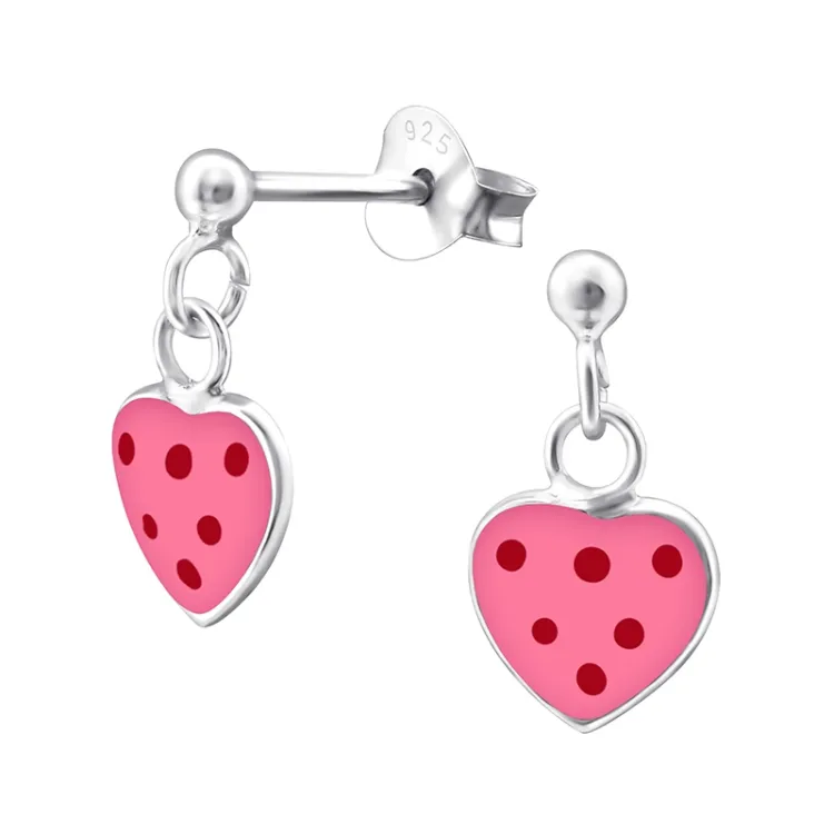 Herz Ohrringe in Silber - Little Ones
