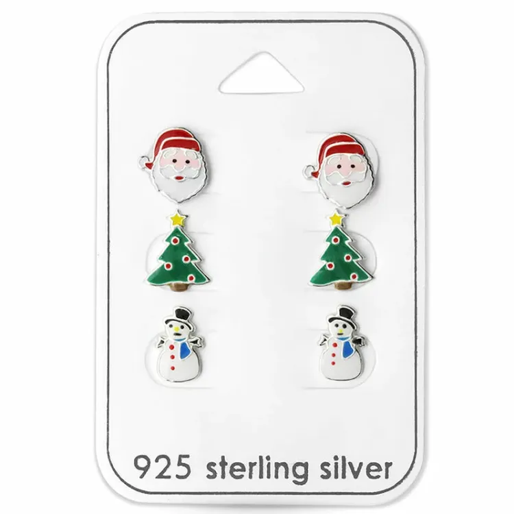 Weihnachten Ohrringe in Silber - Little Ones