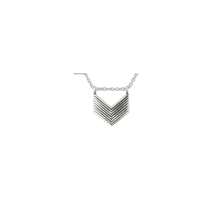 Halskette aus Silber und Anhänger aus Silber