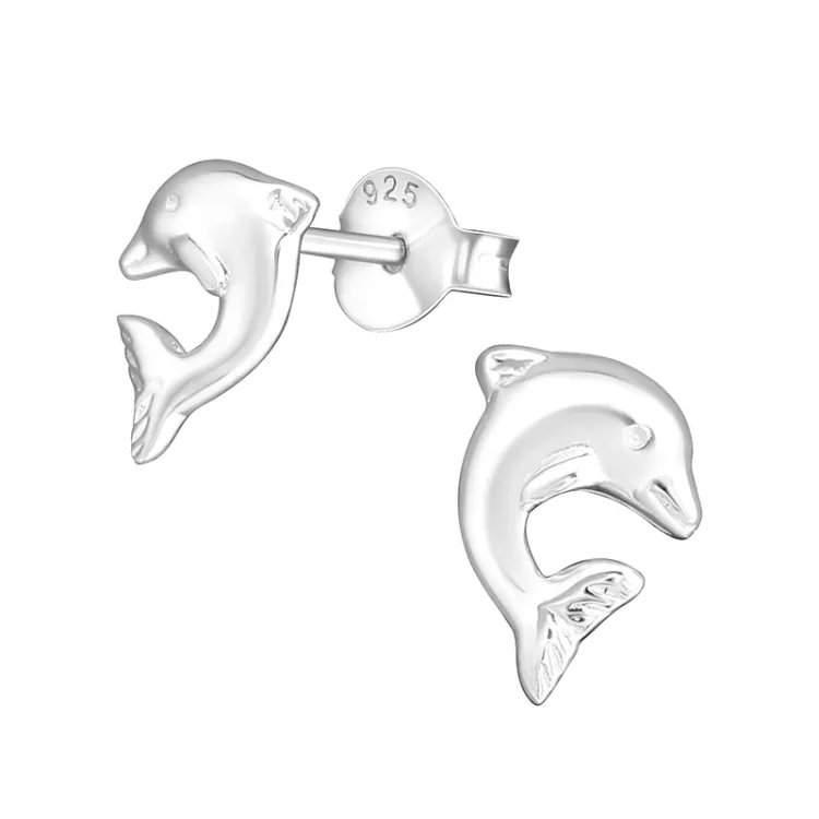 Delfin Ohrringe in Silber - Little Ones