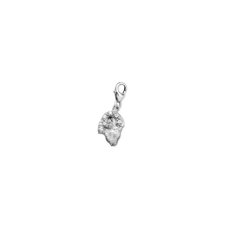 Widder Charms Anhänger aus Silber 