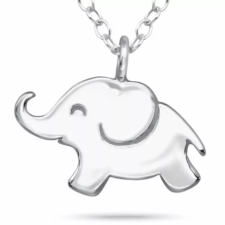 klein Elefant Halskette aus Silber - Little Ones