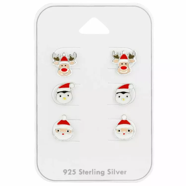 Weihnachten Ohrstecker in Silber - Little Ones