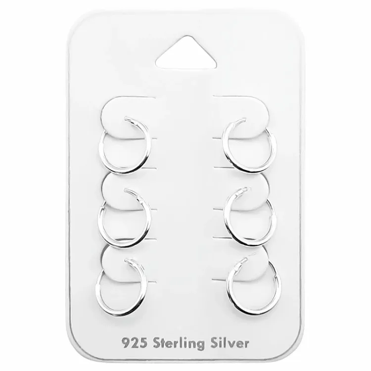 10 mm Kreole in Silber