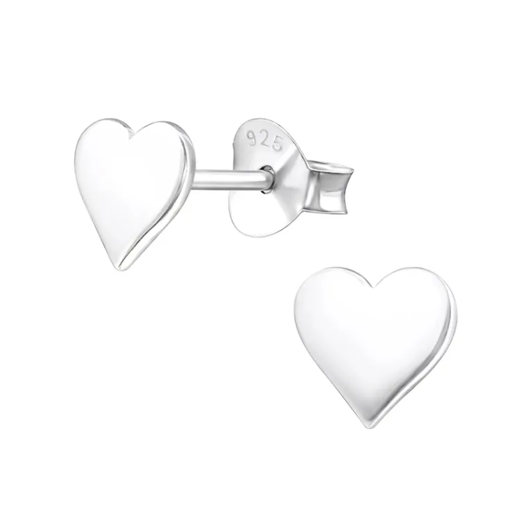 Herz Ohrringe in Silber - Little Ones