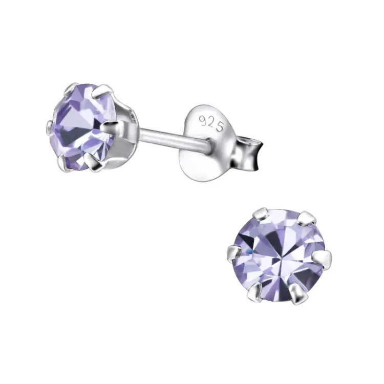 5 mm Ohrringe in Silber - Little Ones