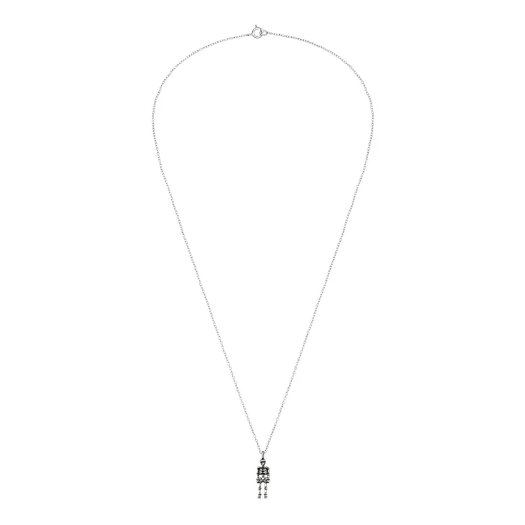 Skelett Halskette aus Silber - Little Ones