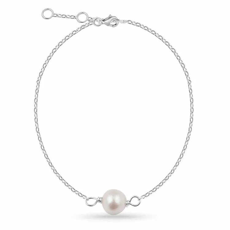 Perle Armband aus Silber