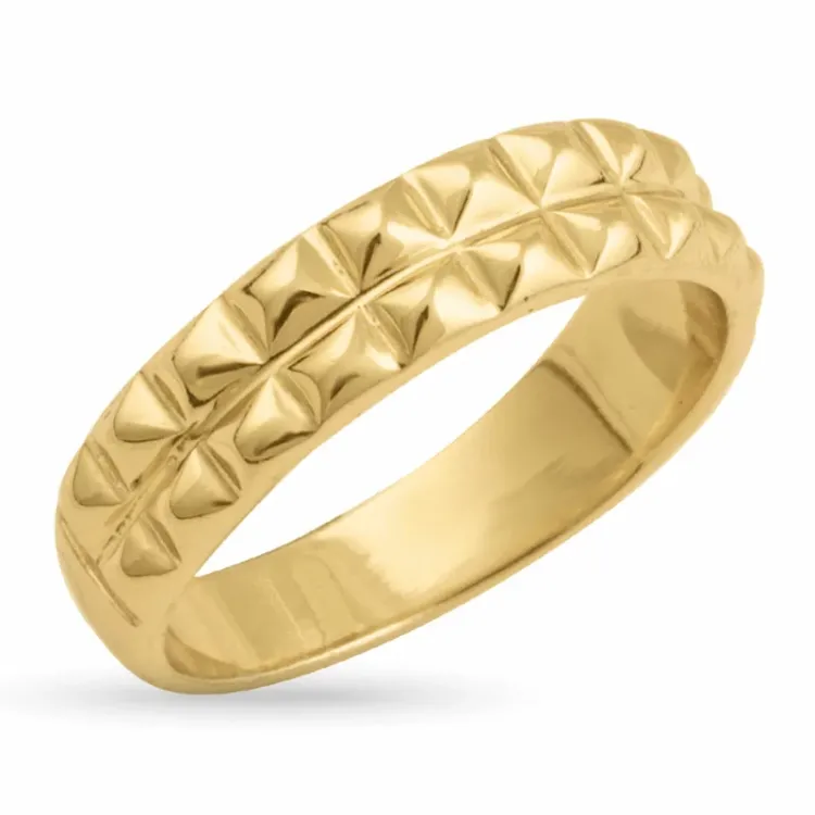 Ring aus vergoldetem Sterlingsilber