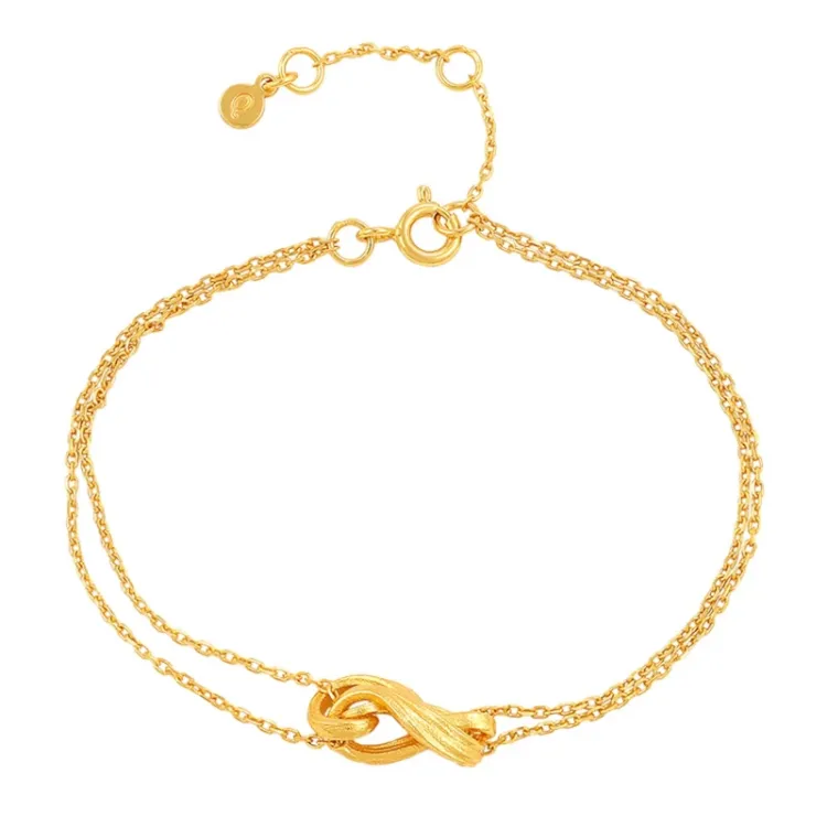 Hultquist Tiril Armband in vergoldetem Sterlingsilber