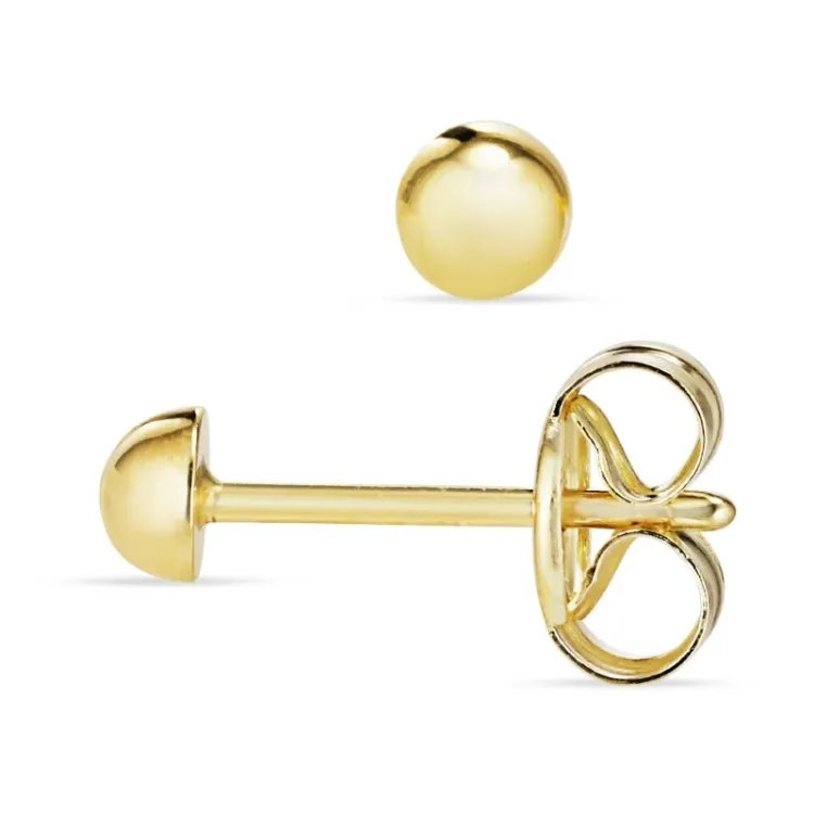 3 mm Ohrstecker in 9 Karat Gold - Gold Collection