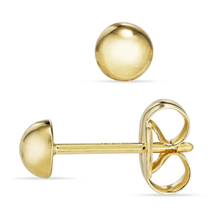 4 mm Ohrstecker in 9 Karat Gold - Gold Collection
