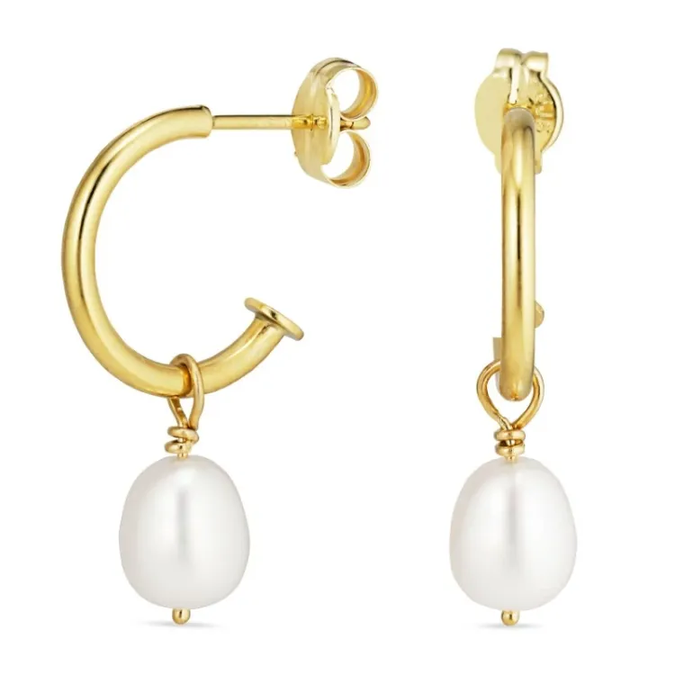 Halbkreolen in 9 Karat Gold - Gold Collection