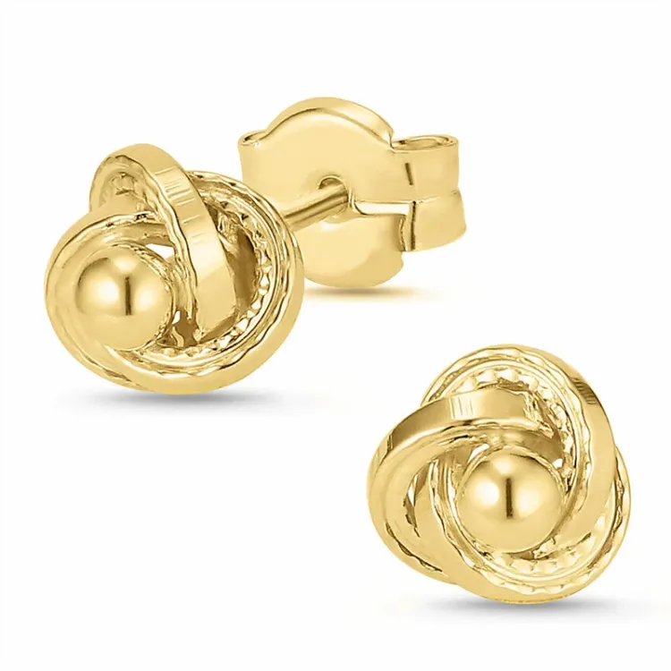 Ohrringe in 9 Karat Gold - Gold Collection