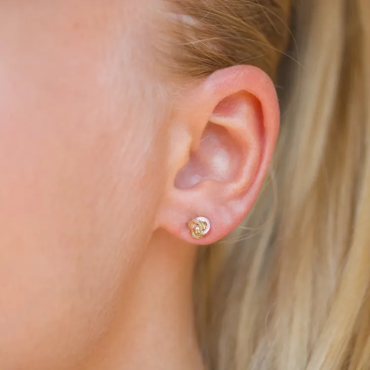 Ohrringe in 9 Karat Gold - Gold Collection