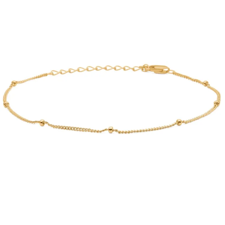 Studio Z Orbit Armband in vergoldetem Sterlingsilber