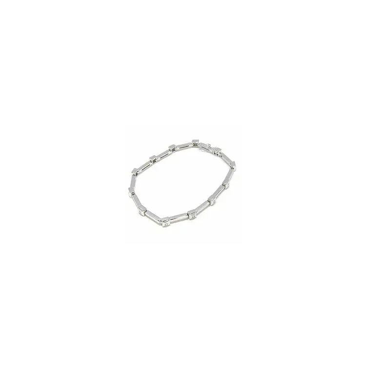 Armband aus 14 Karat Weißgold