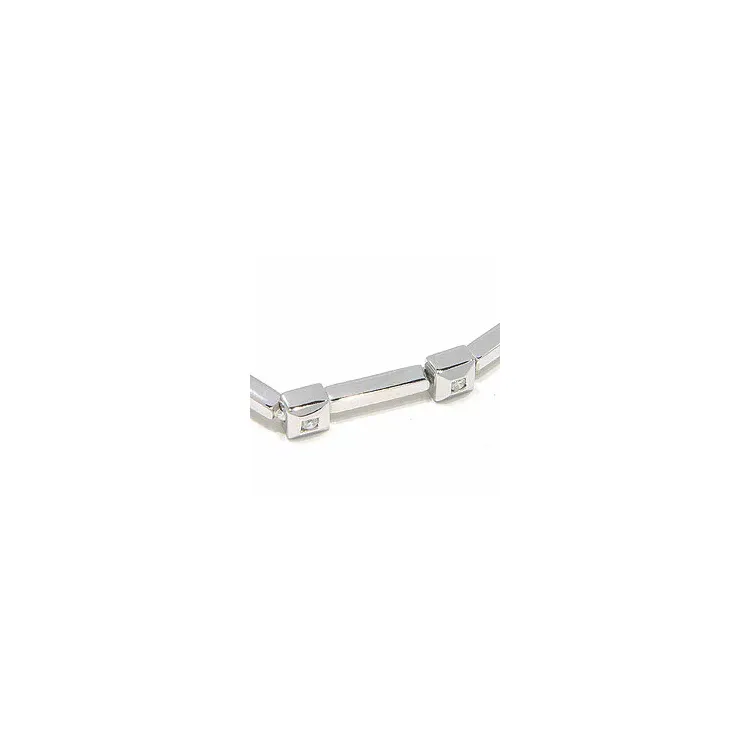 Armband aus 14 Karat Weißgold