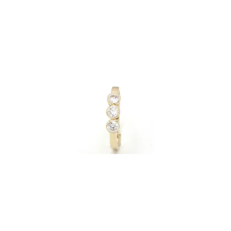 Runder Ring aus 9 Karat Gold
