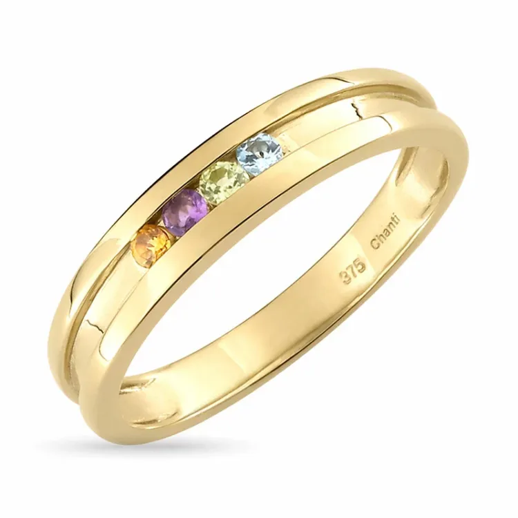 Goldring aus 8 Karat Gold