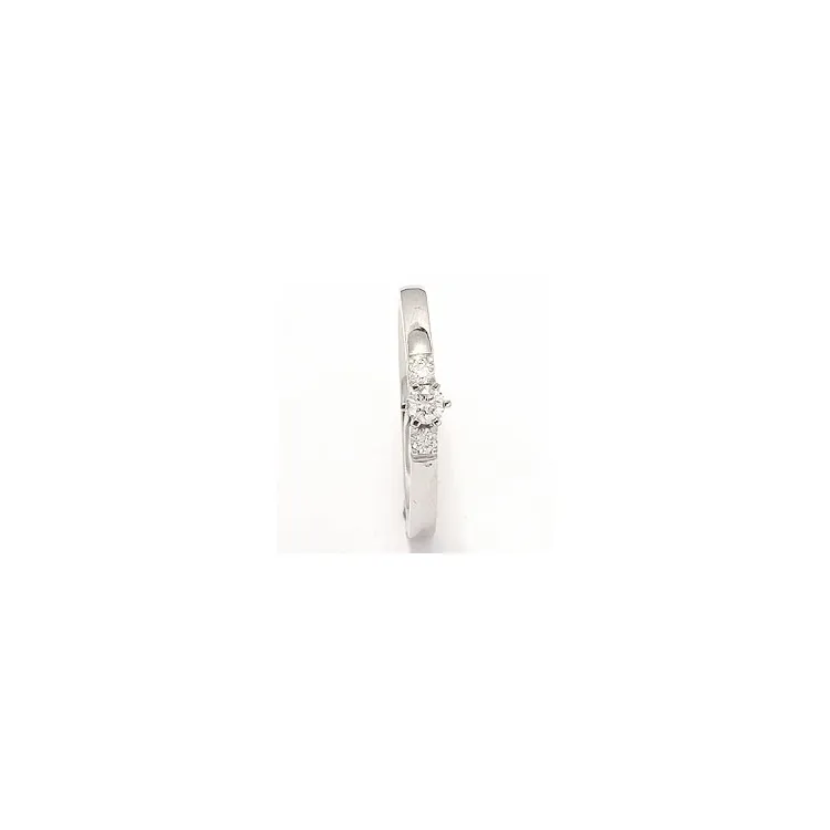 Bestellware - Diamant Ring in 14 Karat Weißgold 0,10 ct 0,08 ct