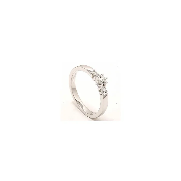 Bestellware - Diamant Ring in 14 Karat Weißgold 0,20 ct 0,16 ct