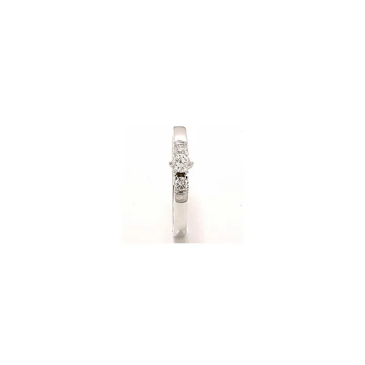 Bestellware - Diamant Ring in 14 Karat Weißgold 0,20 ct 0,16 ct