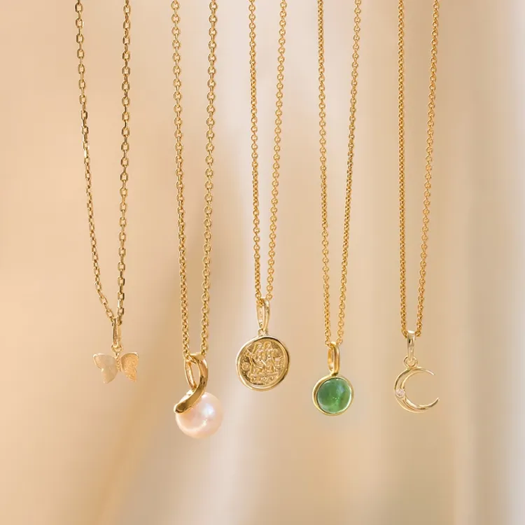 Perle Anhänger aus 9 Karat Gold - Gold Collection