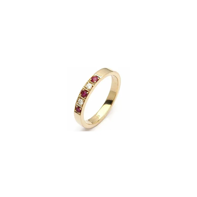 rotem Rubin Memoirering in 14 Karat Gold 0,06 ct 0,15 ct