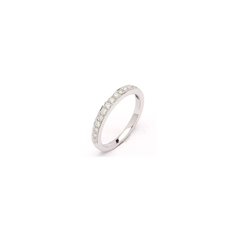 Diamantring in 14 Karat Weißgold 0,26 ct