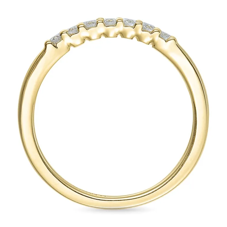 eng Brillantring in 14 Karat Gold 0,207 ct