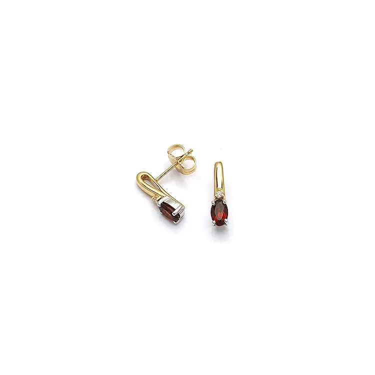 Ohrringe in 9 Karat Gold mit