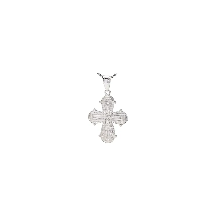 Elegant Scrouples Dagmarkreuz Anhänger in Silber
