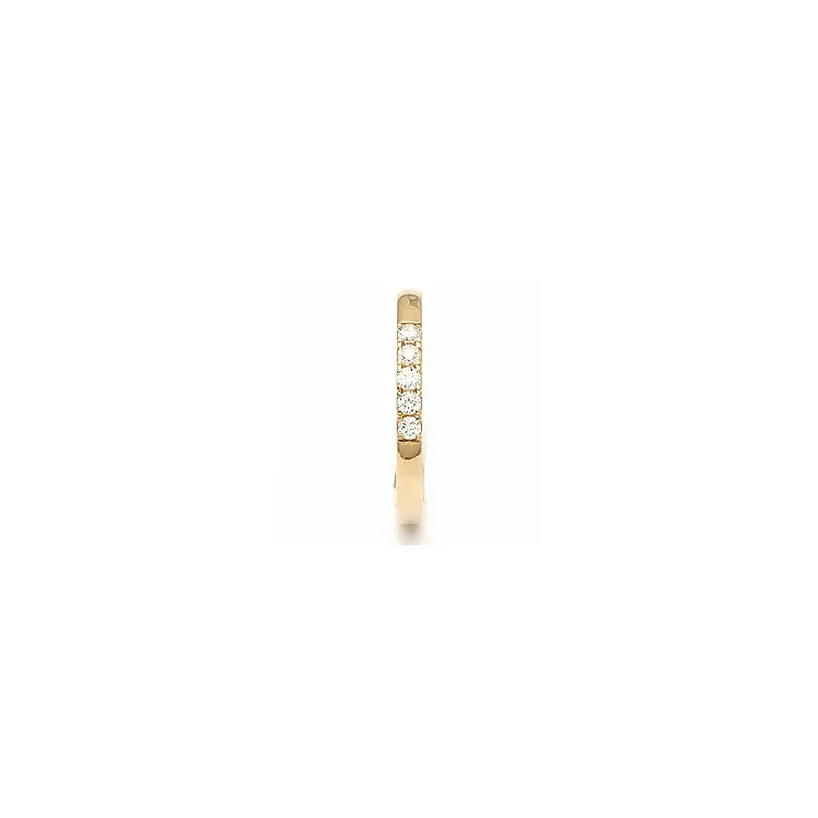 Memoirering in 14 Karat Gold 5 x 0,03 ct