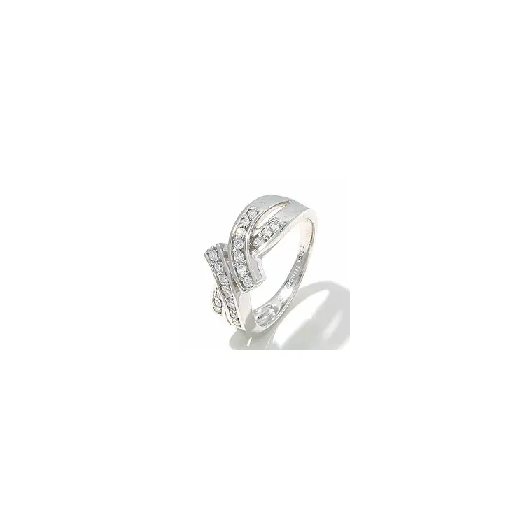 Weißgold Ring in 14 Karat Weißgold 0,26 ct