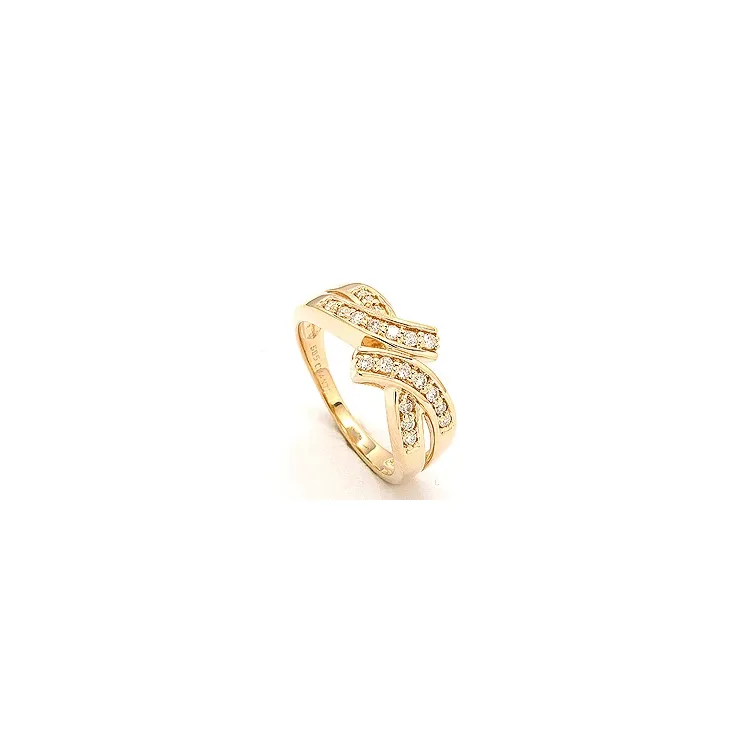 Bestellware - Goldring in 14 Karat Gold 0,26 ct