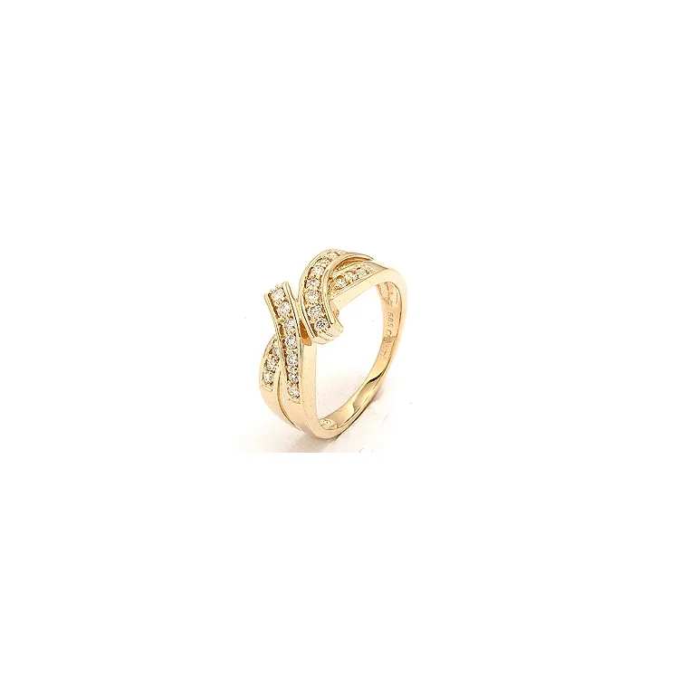 Bestellware - Goldring in 14 Karat Gold 0,26 ct