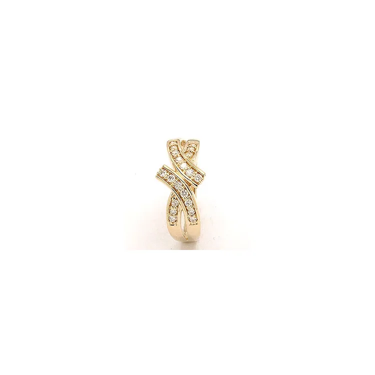 Bestellware - Goldring in 14 Karat Gold 0,26 ct