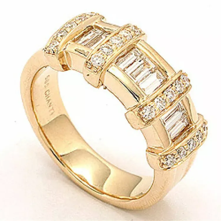 Bestellware - Diamant Gold Ring in 14 Karat Gold