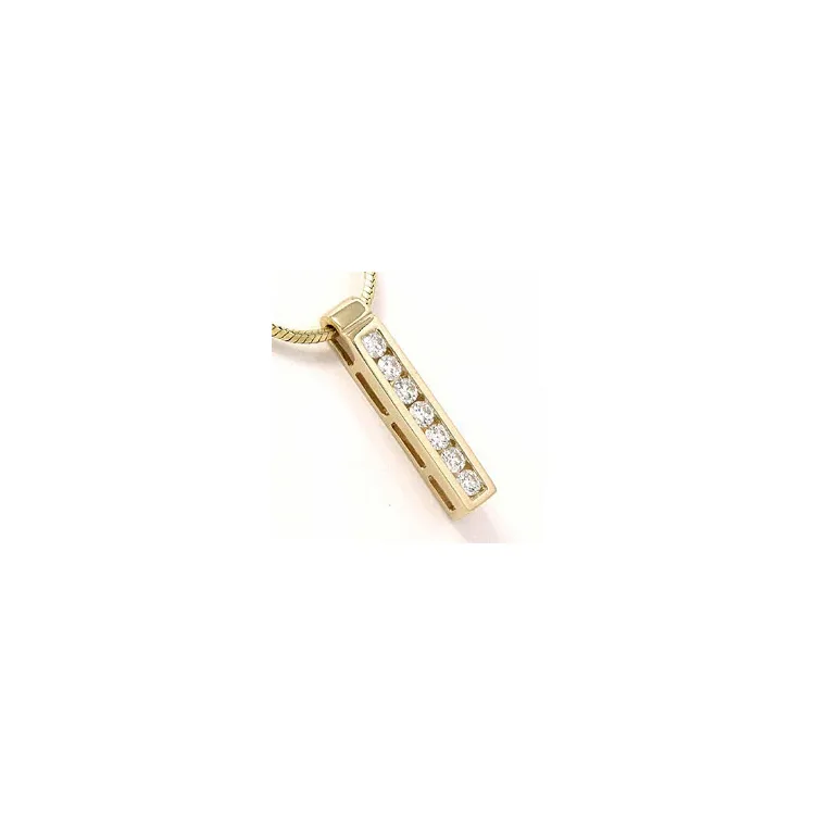 Diamantanhänger in 14 karat Gold 0,36 ct