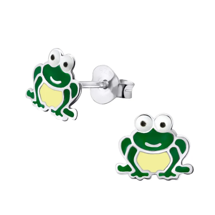 Frosch Ohrringe in Silber - Little Ones